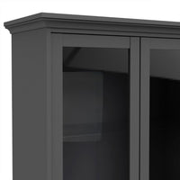 Thumbnail for Paris China cabinet in Matt Grey