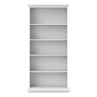 Thumbnail for Paris Tall Bookcase in White