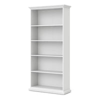 Thumbnail for Paris Tall Bookcase in White