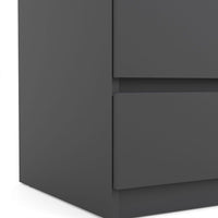 Thumbnail for Black Matt Small Chest of 3 Drawers