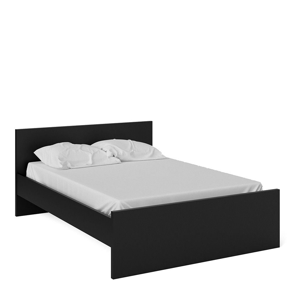 Black Matt Double Bed