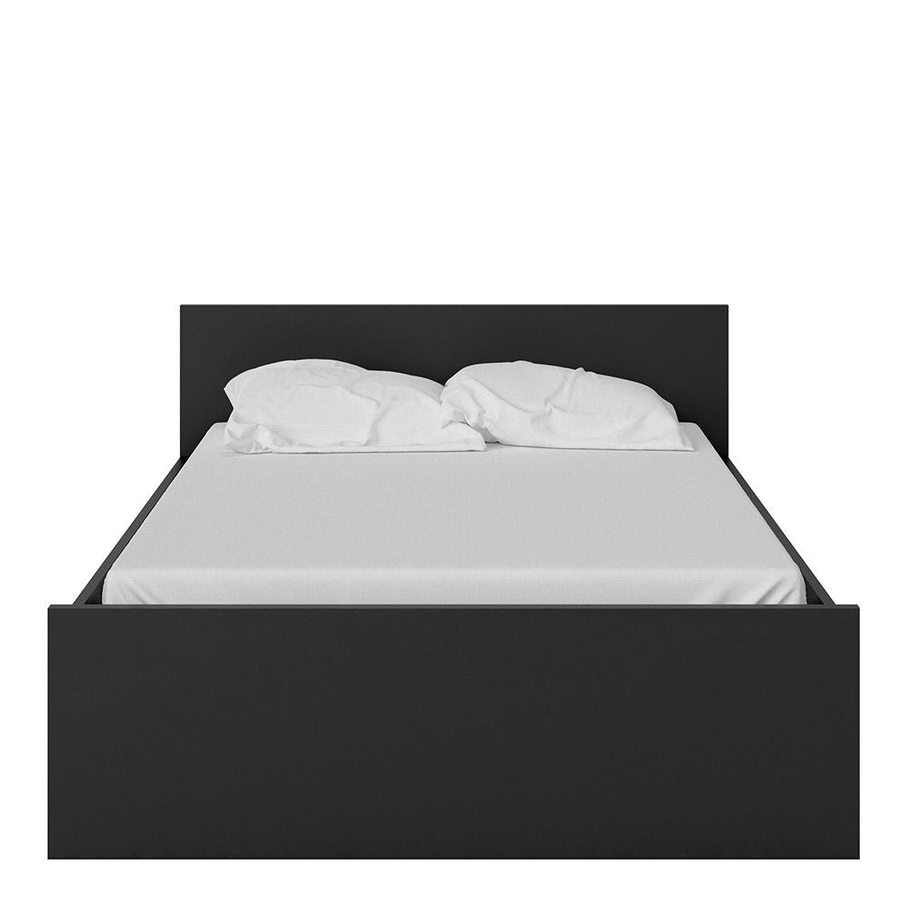 Black Matt Double Bed