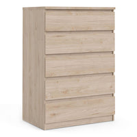 Thumbnail for Chest of 5 Drawers in Jackson Hickory Oak Effect