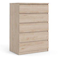 Thumbnail for Chest of 5 Drawers in Jackson Hickory Oak Effect