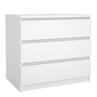 Thumbnail for Naia Chest of 3 Drawers in White