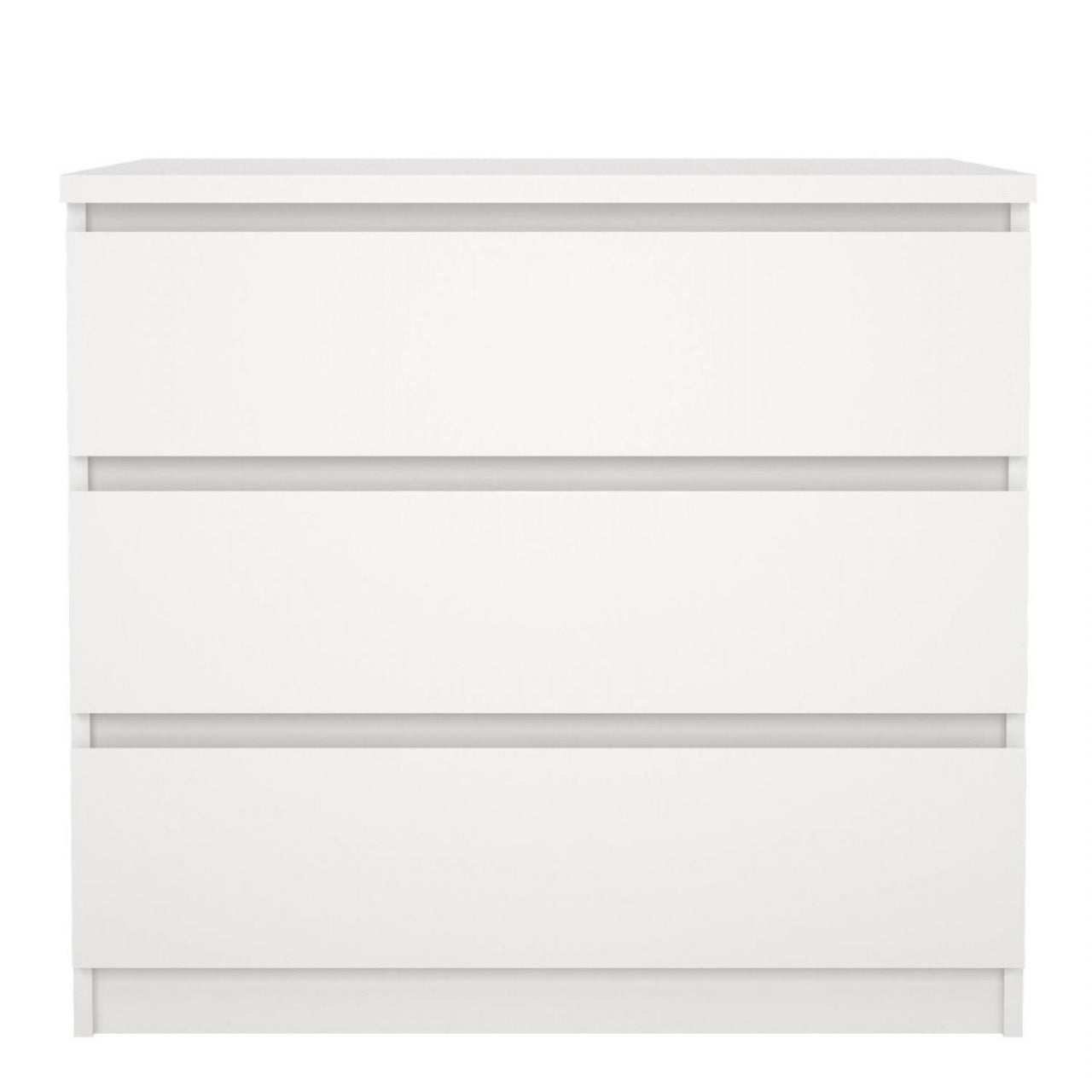 Naia Chest of 3 Drawers in White