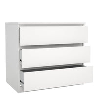 Thumbnail for Naia Chest of 3 Drawers in White