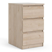 Thumbnail for Bedside 3 Drawers in Jackson Hickory Oak