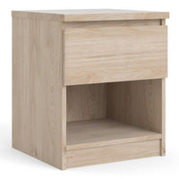 Thumbnail for Naia Bedside 1 Drawer 1 Shelf in Jackson Hickory Oak