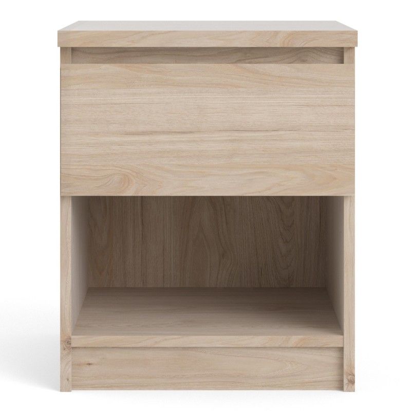 Naia Bedside 1 Drawer 1 Shelf in Jackson Hickory Oak