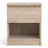 Thumbnail for Naia Bedside 1 Drawer 1 Shelf in Jackson Hickory Oak