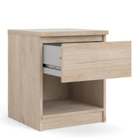 Thumbnail for Naia Bedside 1 Drawer 1 Shelf in Jackson Hickory Oak