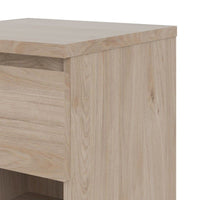 Thumbnail for Naia Bedside 1 Drawer 1 Shelf in Jackson Hickory Oak