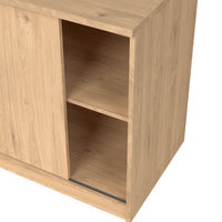 Thumbnail for Storage Unit with 1 Sliding Door and 3 Drawers in Jackson Hickory Oak