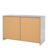 Thumbnail for Storage Unit with 1 Sliding Door and 3 Drawers in White High Gloss