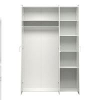 Thumbnail for Simple White 3 Door Triple Wardrobe