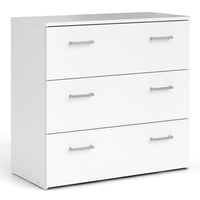 Thumbnail for Space Chest of 3 Drawers in White