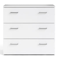 Thumbnail for Space Chest of 3 Drawers in White