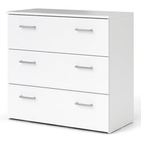 Thumbnail for Space Chest of 3 Drawers in White