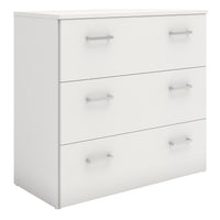 Thumbnail for Space Chest of 3 Drawers in White