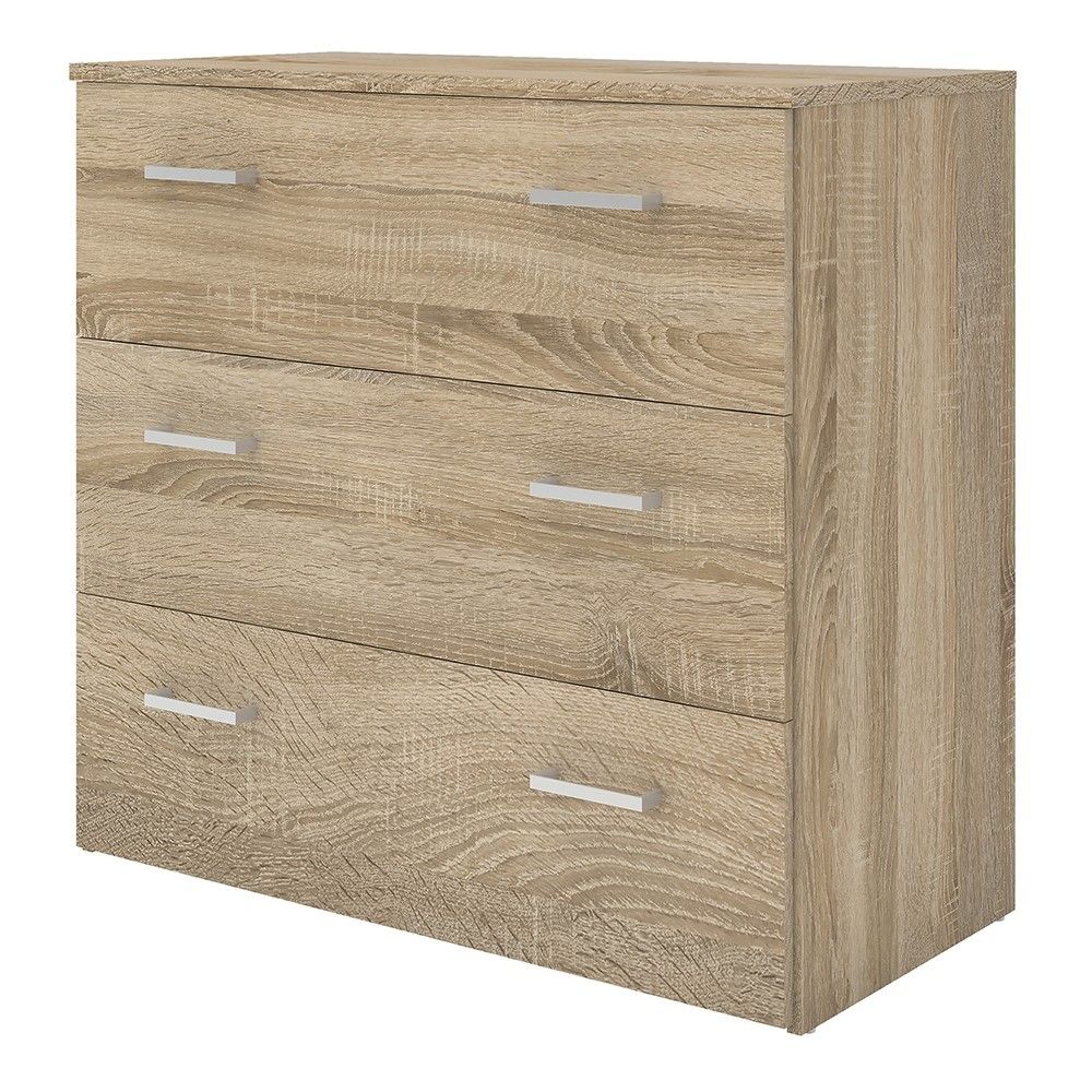 Space Chest of 3 Drawers in Oak