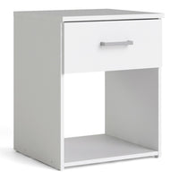 Thumbnail for Space Bedside 1 Drawer in White