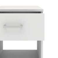 Thumbnail for Space Bedside 1 Drawer in White