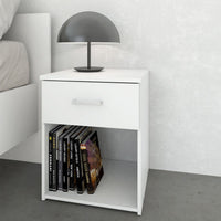 Thumbnail for Space Bedside 1 Drawer in White