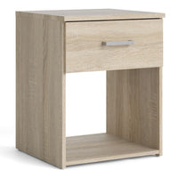 Thumbnail for Space Bedside 1 Drawer in Oak