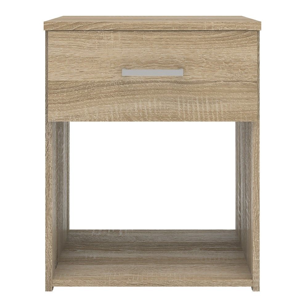 Space Bedside 1 Drawer in Oak