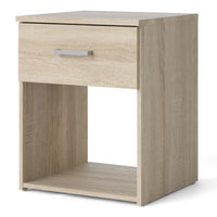 Thumbnail for Space Bedside 1 Drawer in Oak