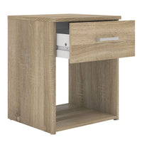 Thumbnail for Space Bedside 1 Drawer in Oak