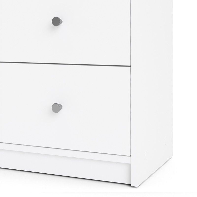 Chest of 6 Drawers (3+3) in White