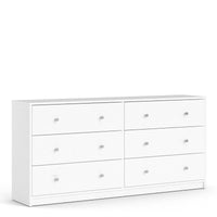 Thumbnail for Chest of 6 Drawers (3+3) in White