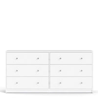 Thumbnail for Chest of 6 Drawers (3+3) in White