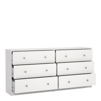 Thumbnail for Chest of 6 Drawers (3+3) in White