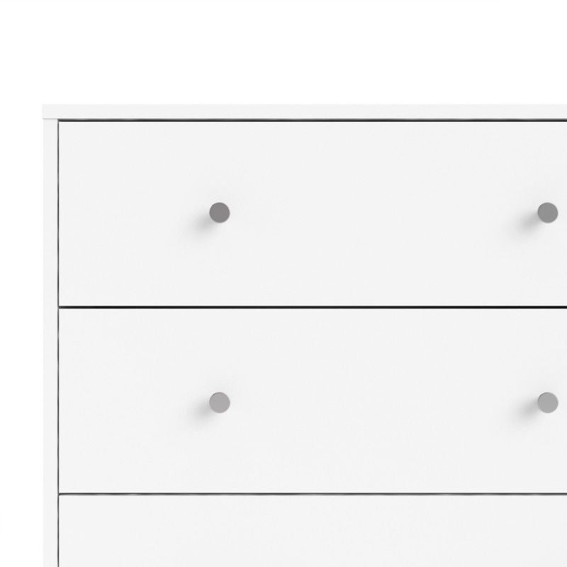 Chest of 6 Drawers (3+3) in White