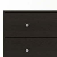 Thumbnail for Large Tall Dark Walnut Chest of 5 Drawers 108 x 72cm