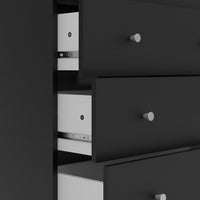 Thumbnail for Black Chest of 5 Drawers