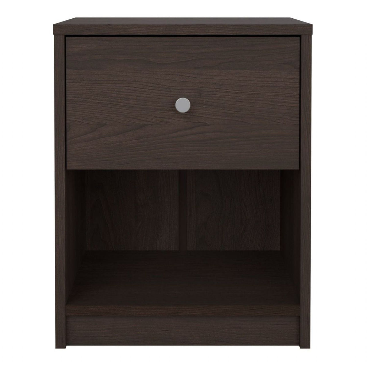 Bedside 1 Drawer in Dark Walnut