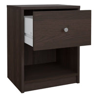 Thumbnail for Bedside 1 Drawer in Dark Walnut