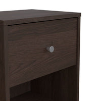 Thumbnail for Bedside 1 Drawer in Dark Walnut