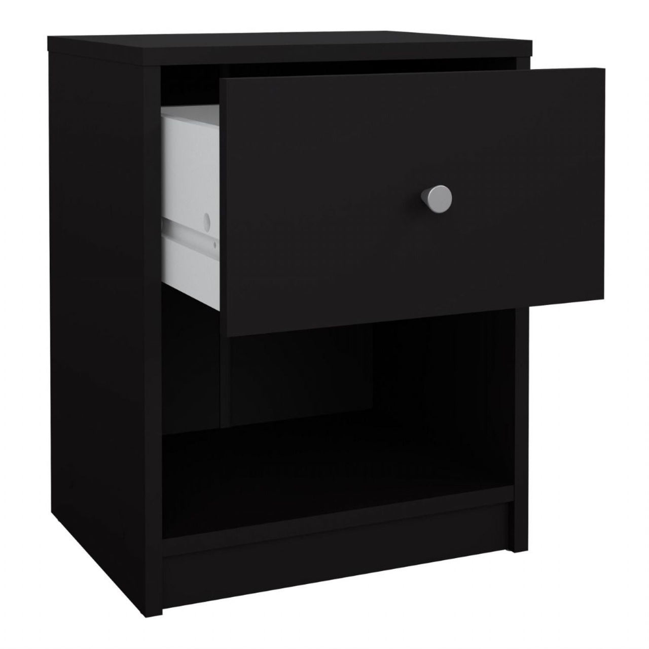 Bedside 1 Drawer in Black