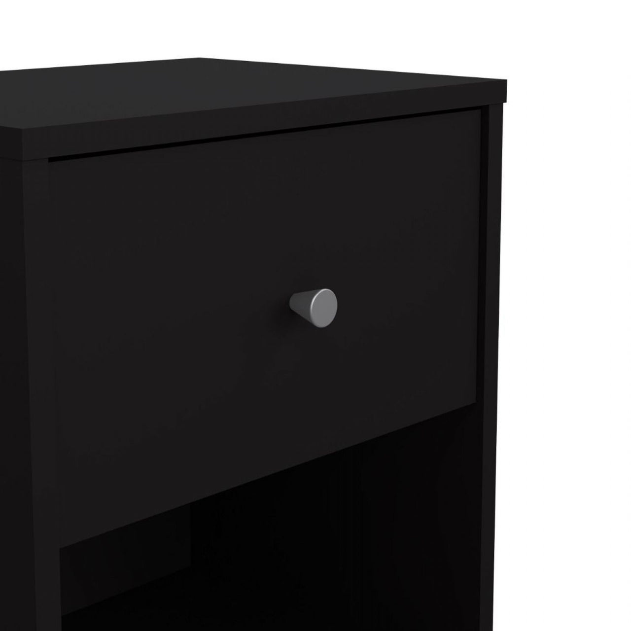 Bedside 1 Drawer in Black