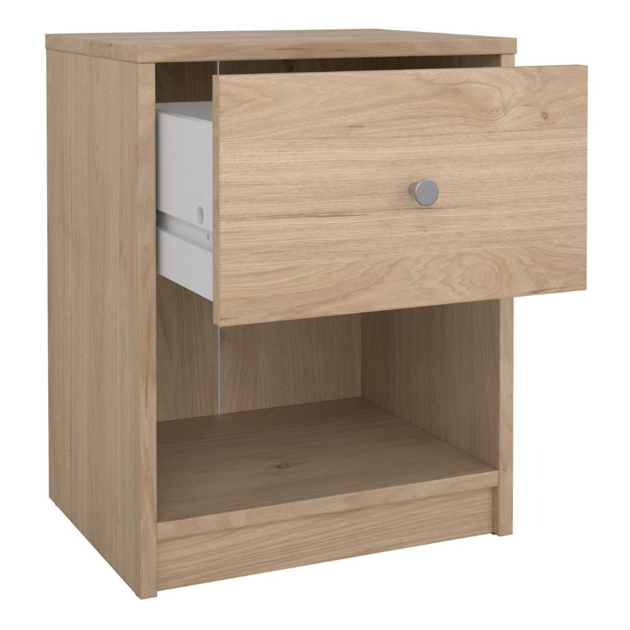 Bedside 1 Drawer in Jackson Hickory Oak