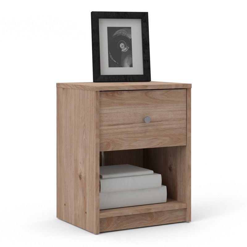 Bedside 1 Drawer in Jackson Hickory Oak