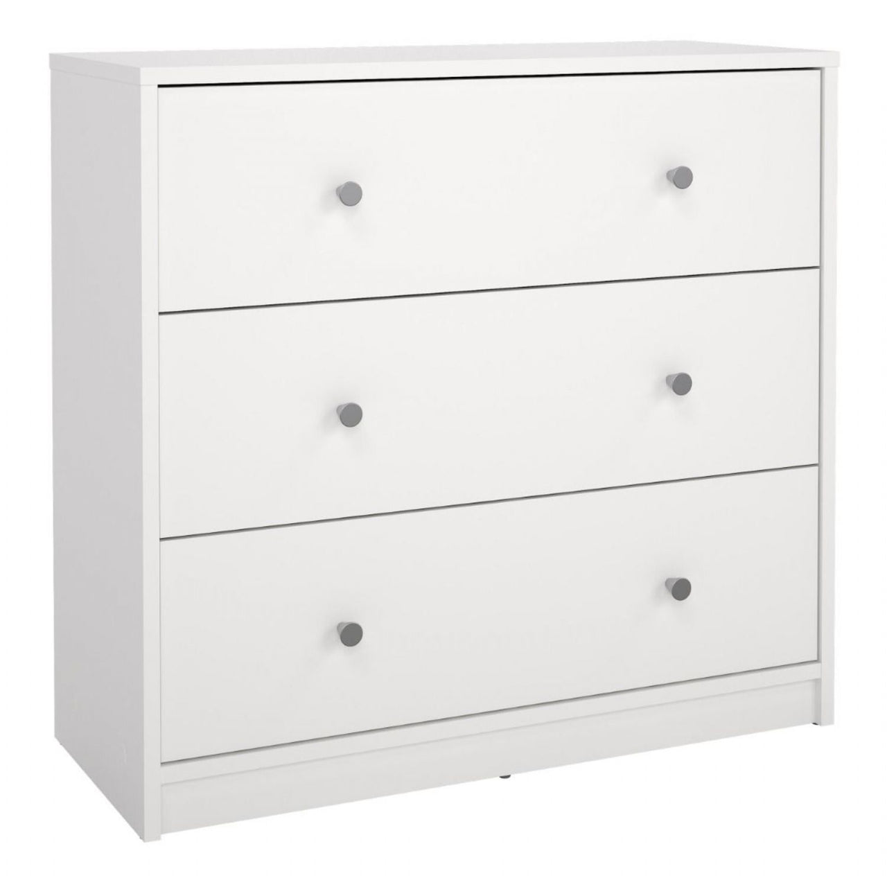 Chest of 3 Drawers in White