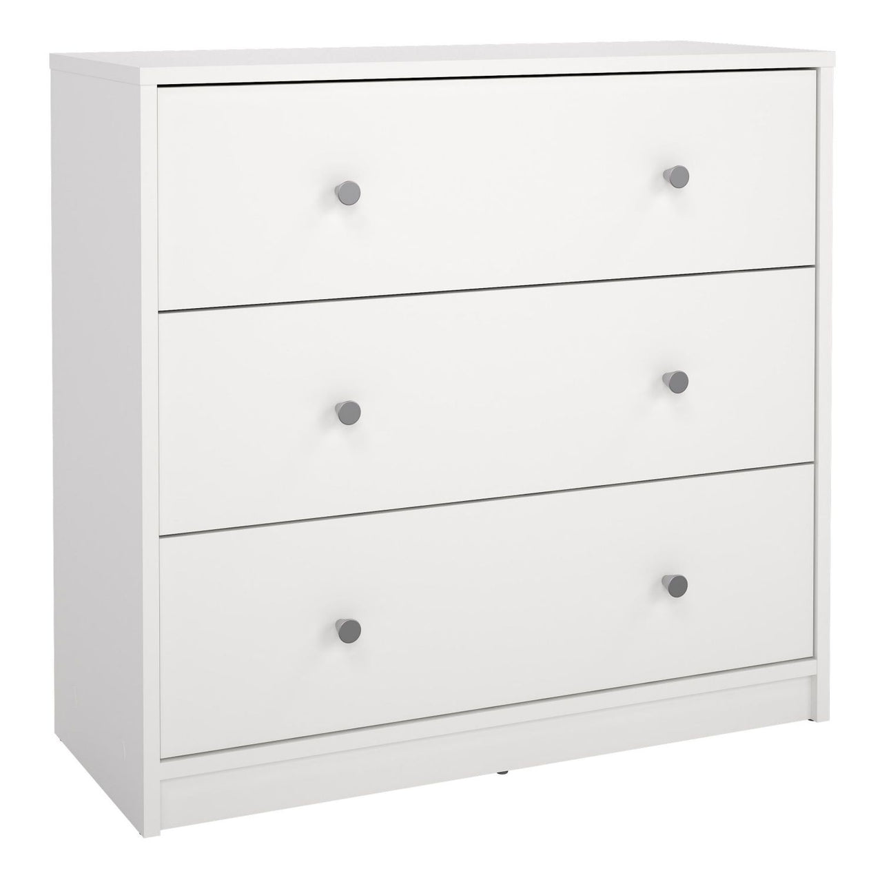 Chest of 3 Drawers in White