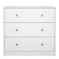 Thumbnail for Chest of 3 Drawers in White