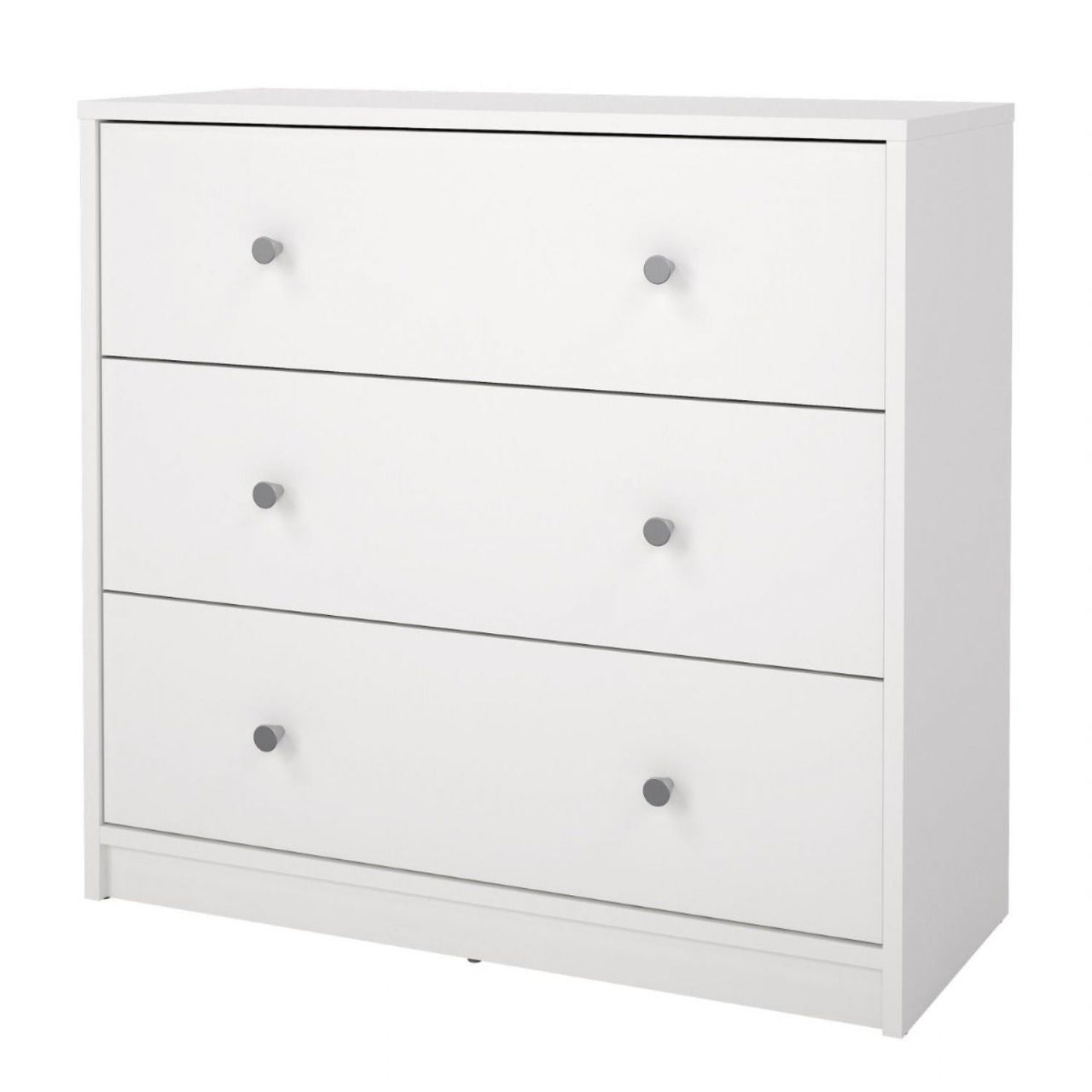 Chest of 3 Drawers in White